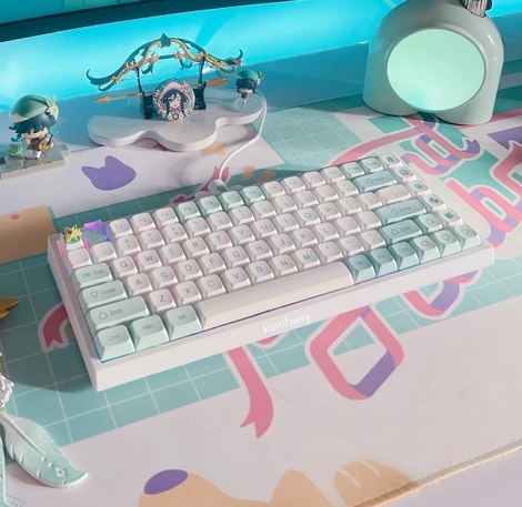 YUNZII KC84 Mint 84 Keyboard