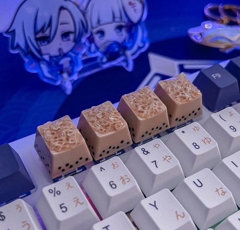 BOBA - Kawaii Resin Food Keycaps [Aerariu]