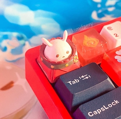 Klee Jumpy Dumpty Artisan Keycaps
