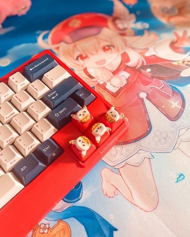 Klee Bomb Handmade Artisan Keycaps