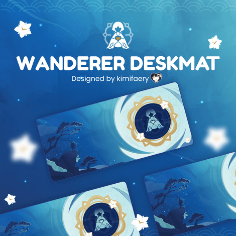 Wanderer Deskmat (International)