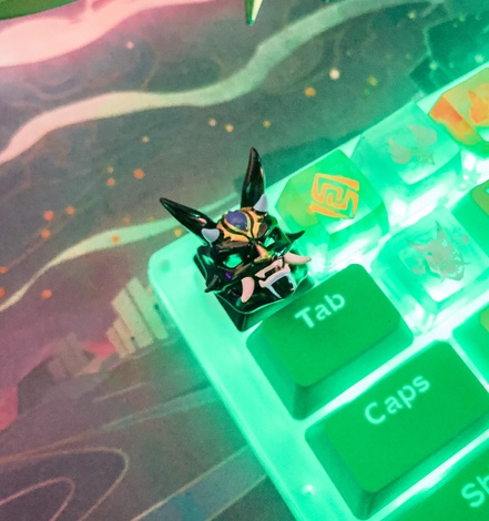 Xiao Mask Artisan keycap (Hobquad)