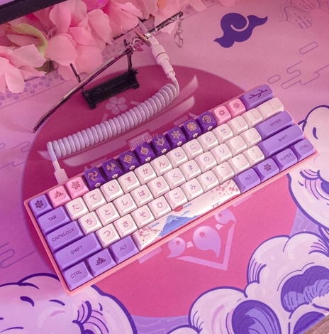 Sakura Theme XDA Keycaps