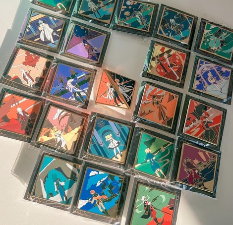 Sunowls Genshin Impact Enamel Pins