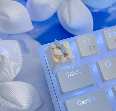Inteyvat flower artisan keycap